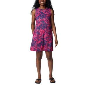 Columbia PFG Freezer Tank Dress - Medium - Pink Floral